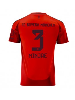 Bayern Munich Kim Min-jae #3 Replika Hemmakläder 2024-25 Kortärmad
